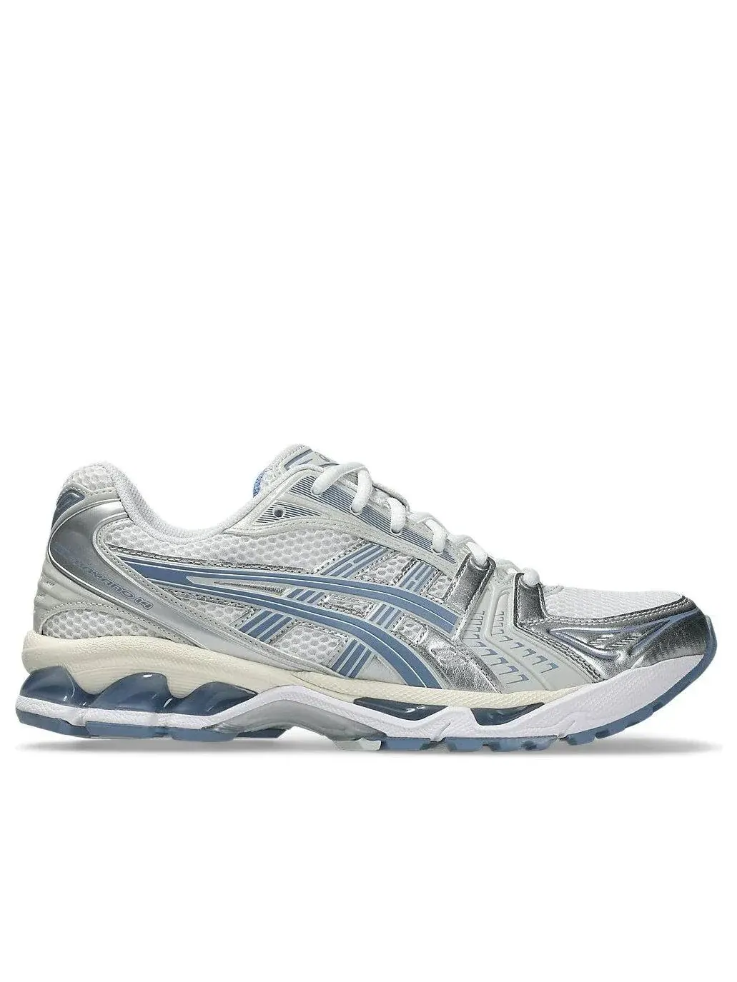 Кроссовки ASICS Gel-Kayano 14 «Белый светло-синий» — изображение 2 из 7, серый