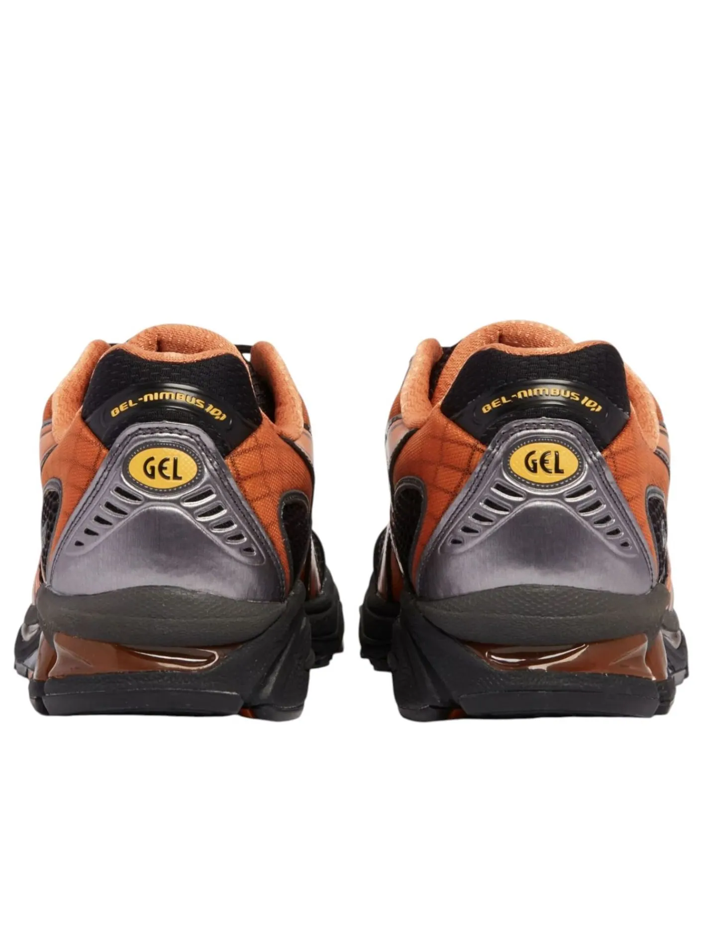 Кроссовки ASICS Gel-Nimbus 10.1 'Black Rust Orange' — изображение 4 из 6, оранжевый