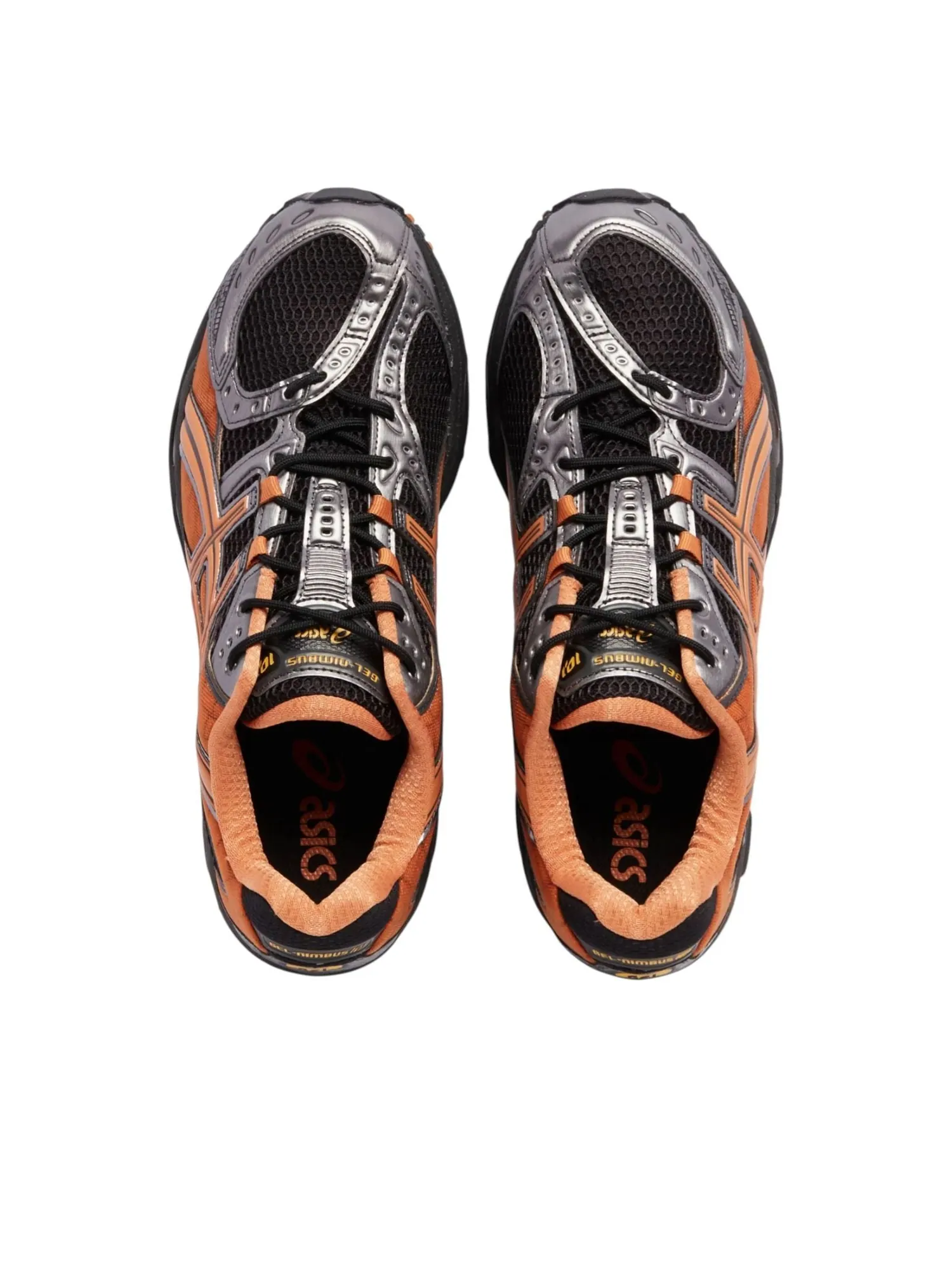 Кроссовки ASICS Gel-Nimbus 10.1 'Black Rust Orange' — изображение 5 из 6, оранжевый