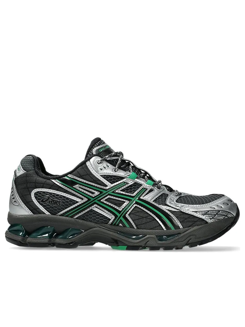Asics Gel-Nimbus 10.1 'Obsidian Grey Green Basil' — изображение 1 из 6, серый/зеленый