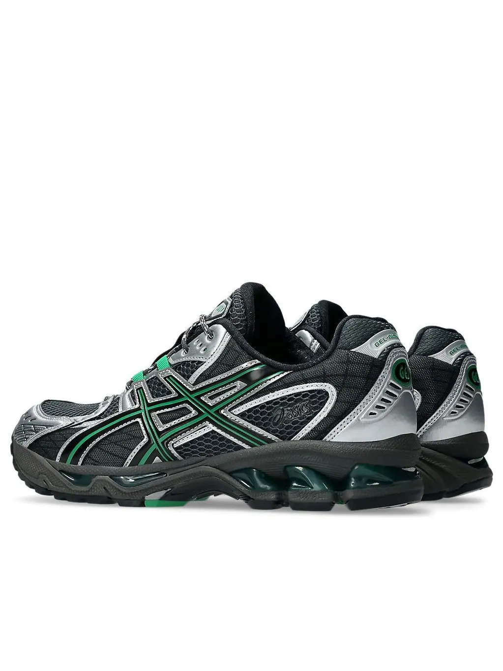 Asics Gel-Nimbus 10.1 'Obsidian Grey Green Basil' — изображение 3 из 6, серый/зеленый