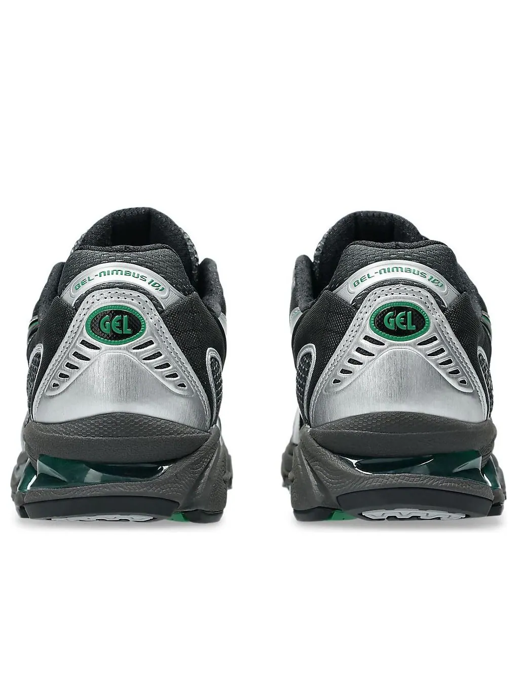 Asics Gel-Nimbus 10.1 'Obsidian Grey Green Basil' — изображение 4 из 6, серый/зеленый
