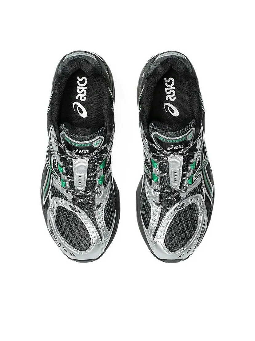 Asics Gel-Nimbus 10.1 'Obsidian Grey Green Basil' — изображение 5 из 6, серый/зеленый