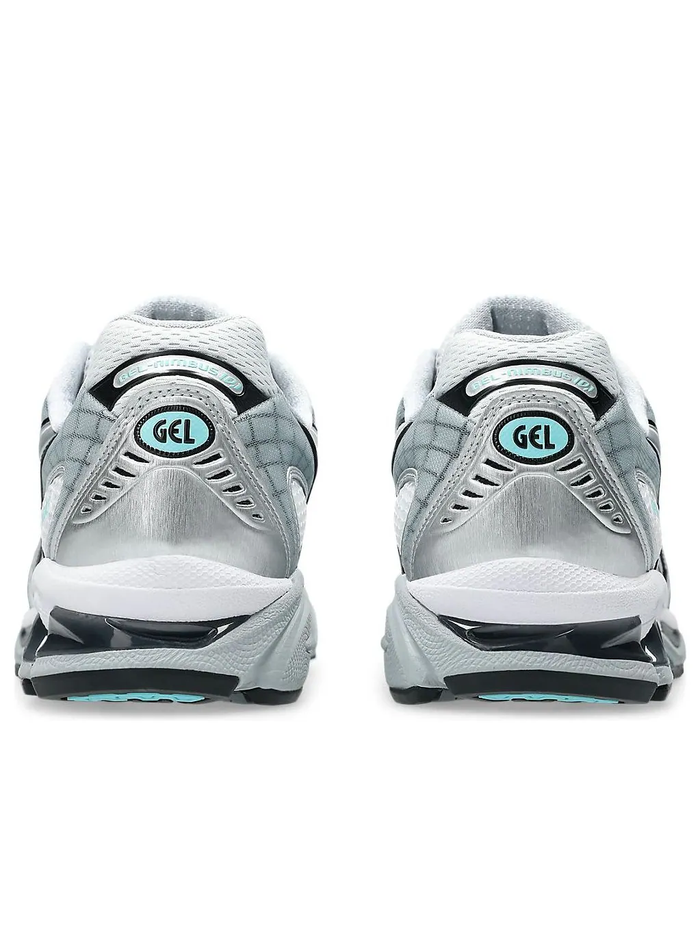 Asics Gel-Nimbus 10.1 'White Piedmont Grey Aqua' — изображение 5 из 7, белый/серый/голубой