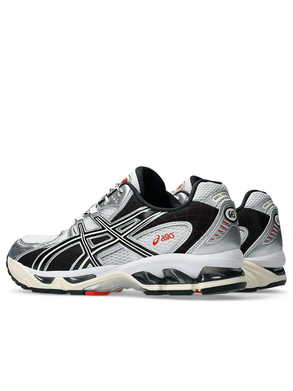 Кроссовки ASICS Gel-Nimbus 10.1 'White Black' — изображение 3 из 7, серебряный
