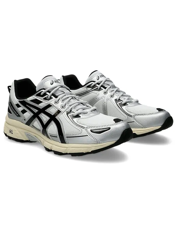 Кроссовки gel-venture 6 'white black silver' Asics — изображение 3 из 4, белый/черный/серебристый
