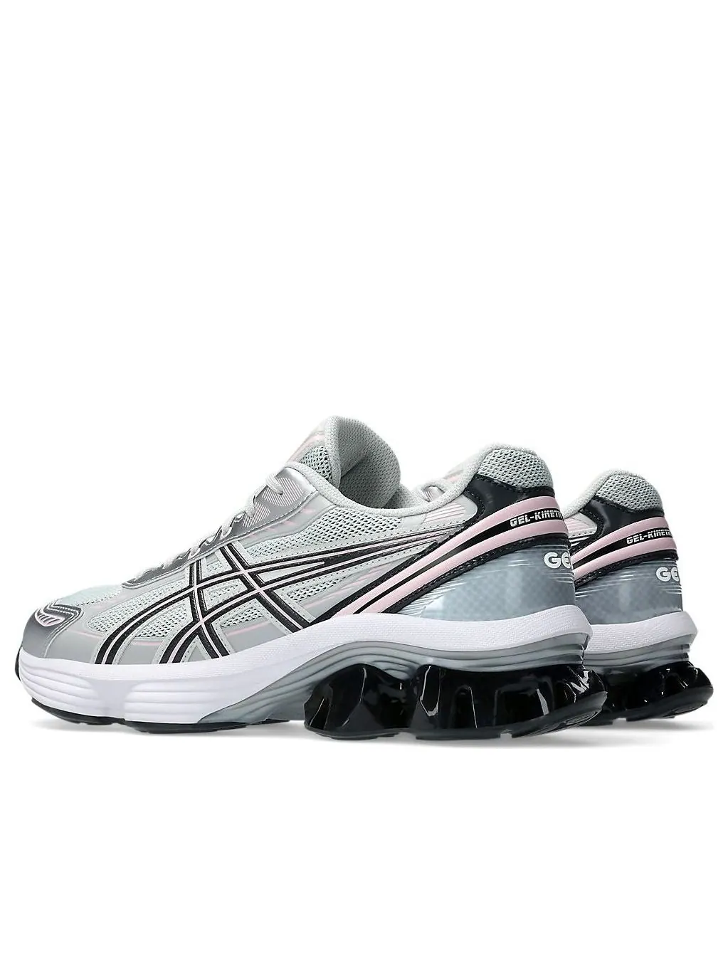 Кроссовки ASICS Gel-Kinetic Fluent 'Glacier Grey Pink' — изображение 4 из 7, серый