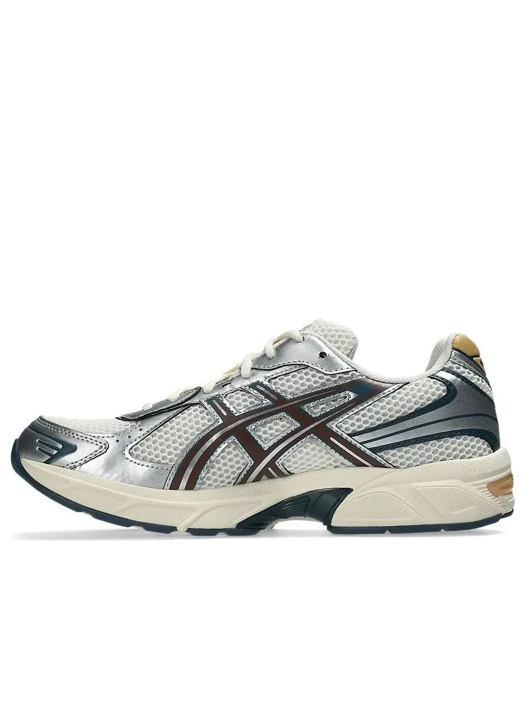 Кроссовки ASICS Gel-1130 'Cream Mahogany' 1203A609-109 — изображение 1 из 7, серебряный