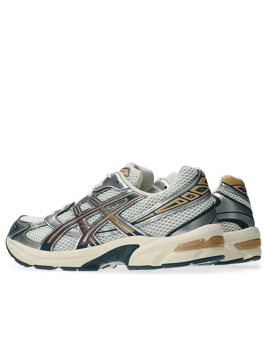 Кроссовки ASICS Gel-1130 'Cream Mahogany' 1203A609-109 — изображение 4 из 7, серебряный