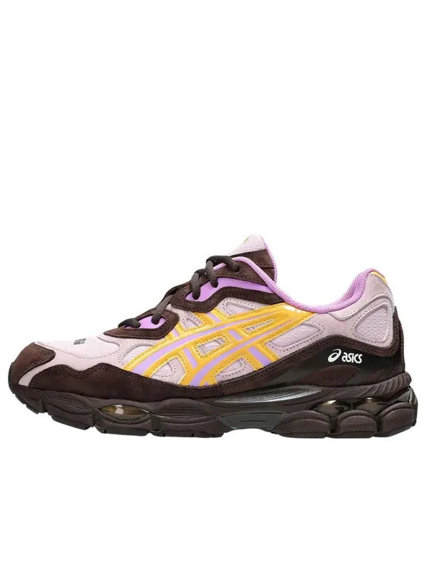 Кроссовки x pleasures gel-nyc 'pink brown' Asics — изображение 1 из 4