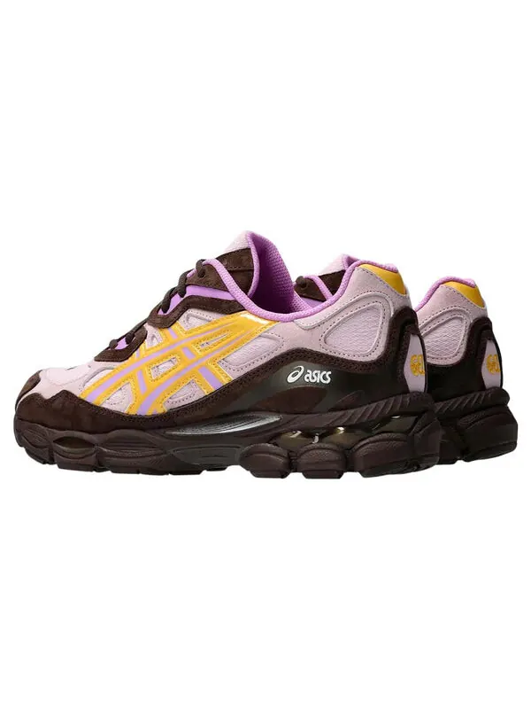 Кроссовки x pleasures gel-nyc 'pink brown' Asics — изображение 3 из 4