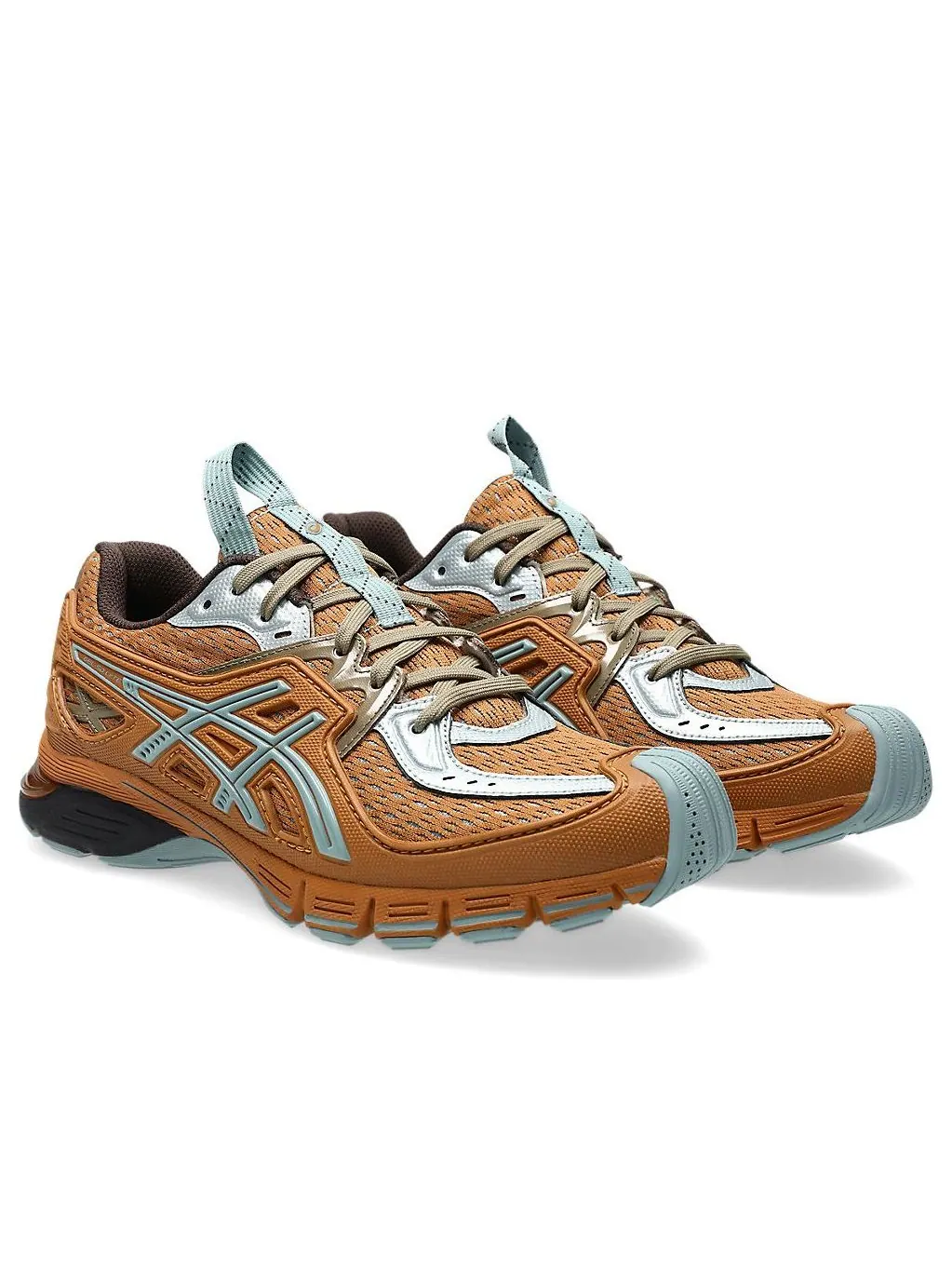 Asics UB12-S Gel-SD-LYTE 'Dolphin Grey Rust Orange' — изображение 2 из 6, серый/оранжевый