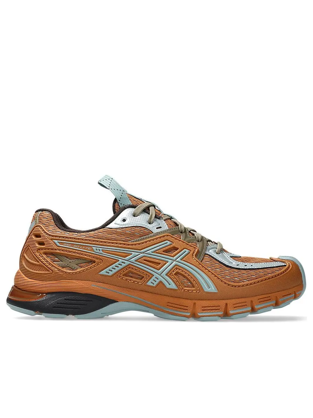 Asics UB12-S Gel-SD-LYTE 'Dolphin Grey Rust Orange' — изображение 6 из 6, серый/оранжевый