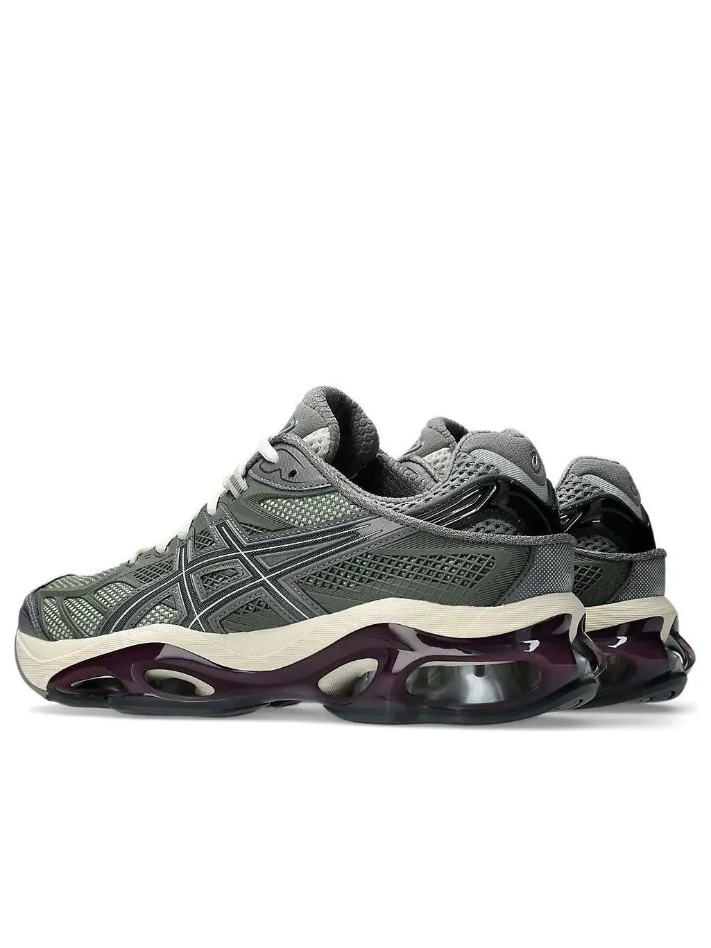 Кроссовки ASICS Gel-Kinetic 2.0 'Lichen Green Beniimo Purple' 1203A678-300 — изображение 4 из 7, зеленый
