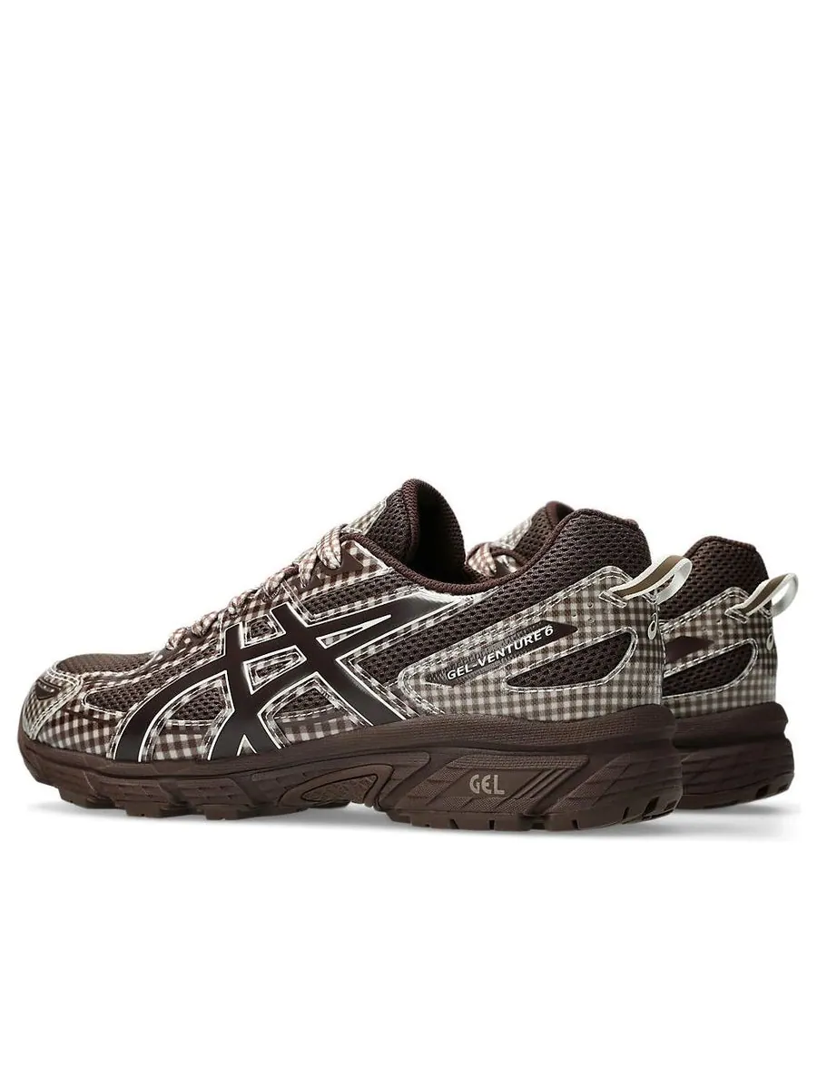 Кроссовки ASICS x Story mfg. Gel-Venture 6 'Reddish Brown Gingham' — изображение 4 из 7, коричневый