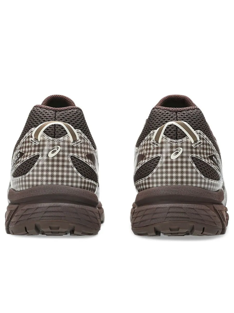 Кроссовки ASICS x Story mfg. Gel-Venture 6 'Reddish Brown Gingham' — изображение 5 из 7, коричневый
