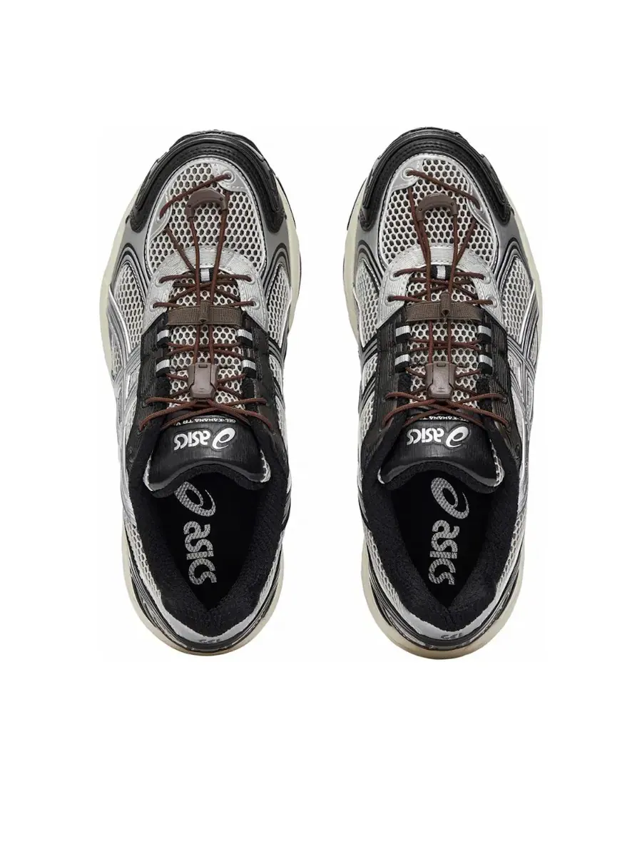 Кроссовки ASICS Gel-Kahana TR V4 'Silver Black Brown' — изображение 4 из 6, серебряный