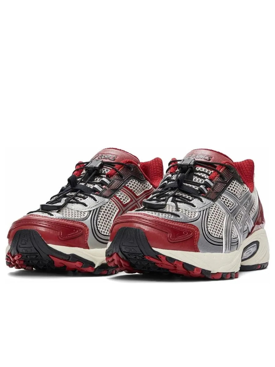 Кроссовки ASICS Gel-Kahana TR V4 'Silver Cream Red' — изображение 3 из 6, серебряный