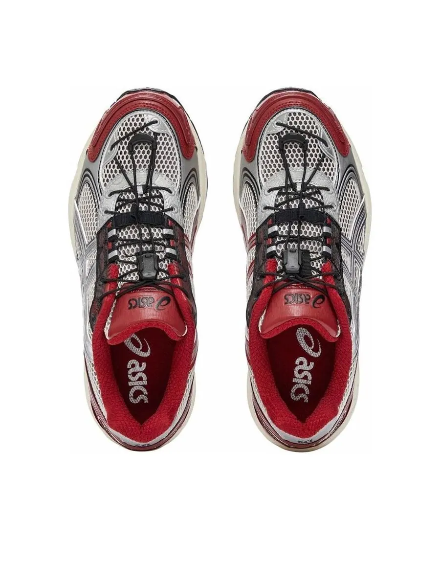 Кроссовки ASICS Gel-Kahana TR V4 'Silver Cream Red' — изображение 4 из 6, серебряный