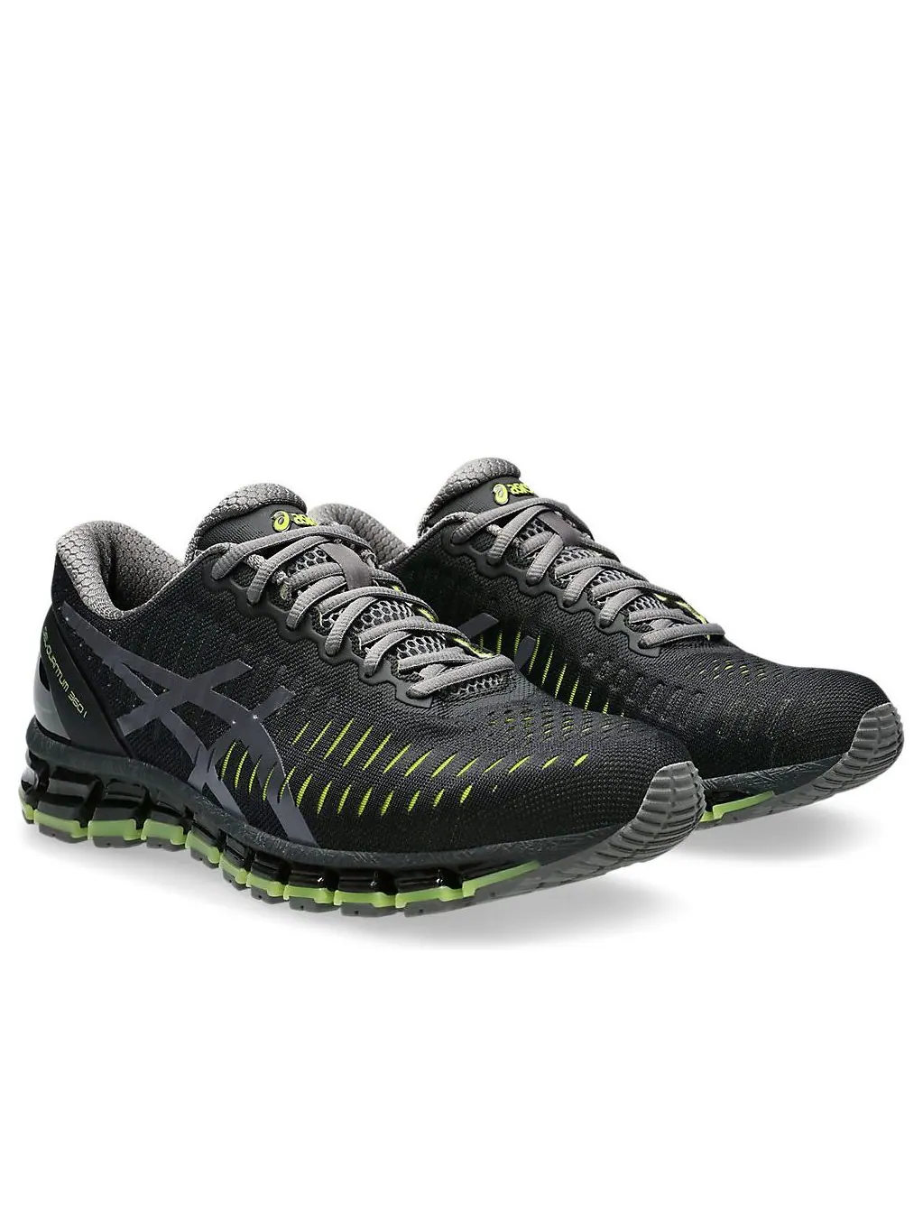 Кроссовки Asics Gel-Quantum 360 I 'Graphite Grey Green Apple' — изображение 2 из 6, графитовый серый/зеленый
