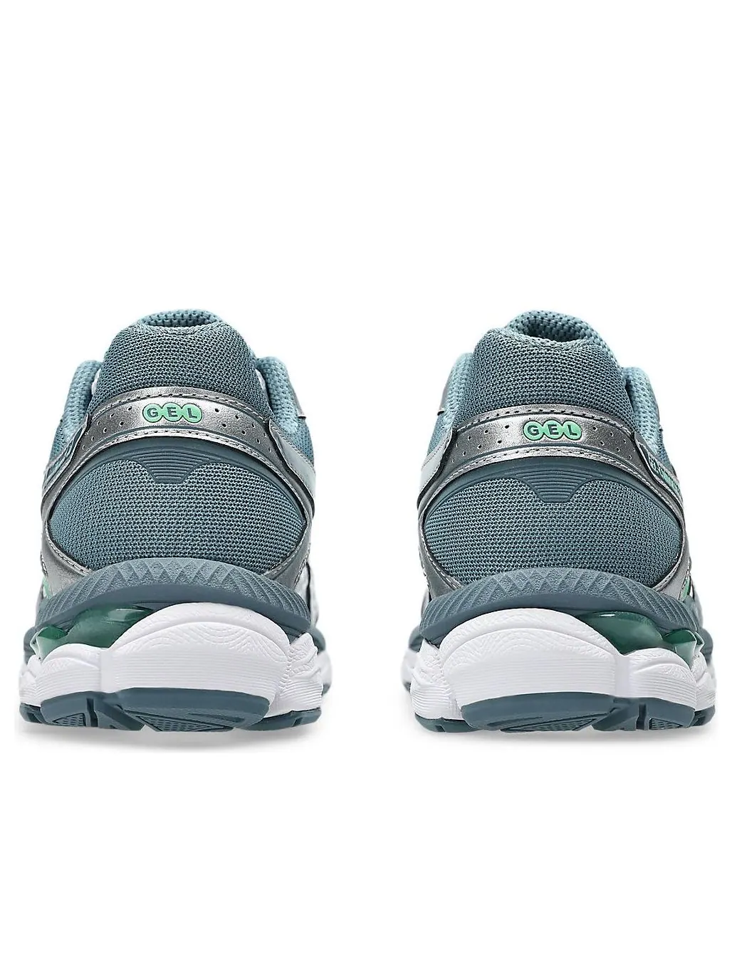 Кроссовки ASICS Gel-Cumulus 16 'White Ironclad' — изображение 5 из 7, зеленый
