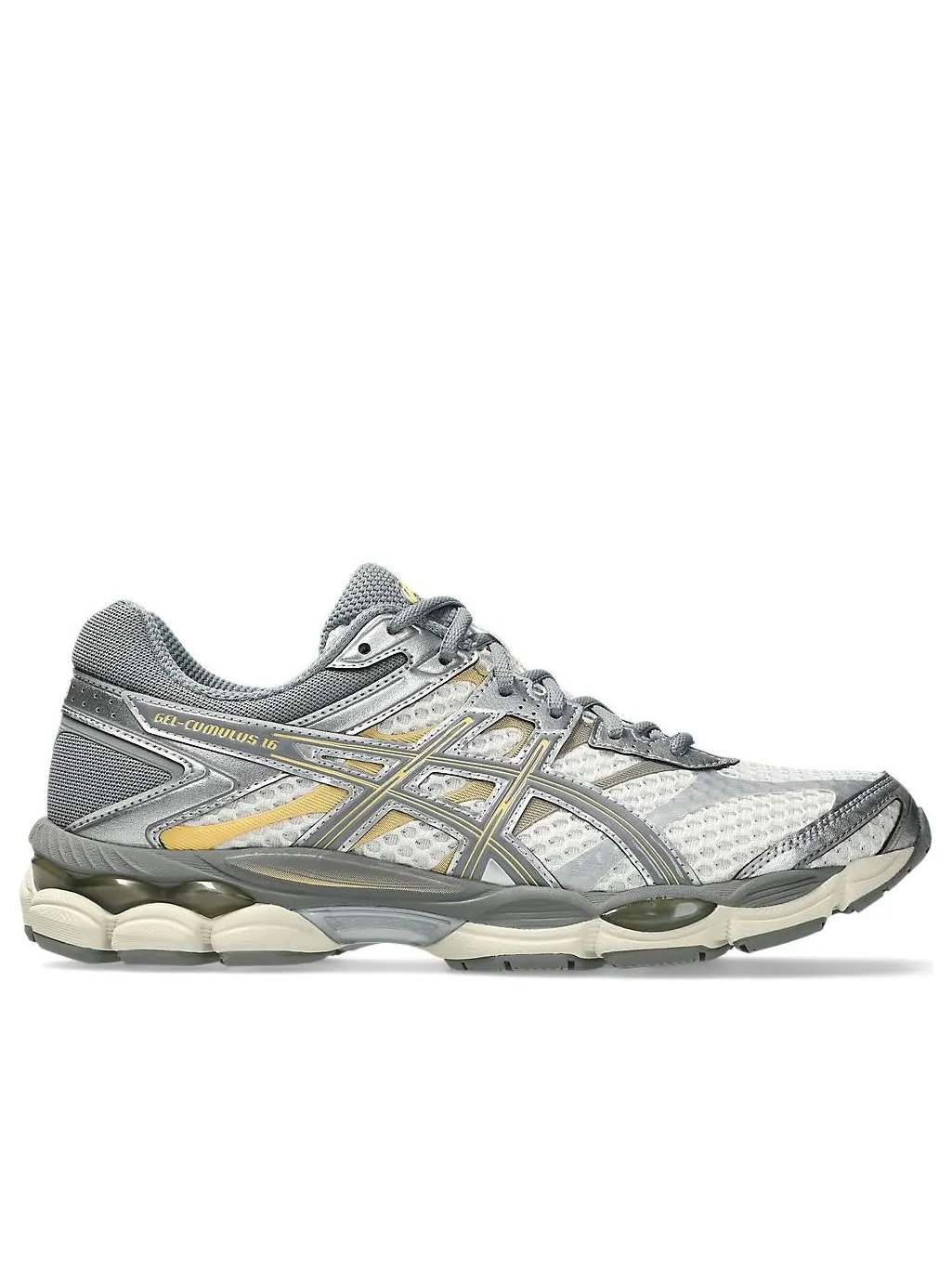 Кроссовки ASICS Gel-Cumulus 16 'Cream Clay Grey' — изображение 2 из 7, серый