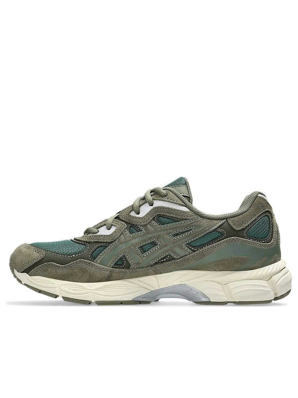 Кроссовки ASICS Gel-NYC 'Grove Olive Canvas' — изображение 1 из 7, оливковый зеленый