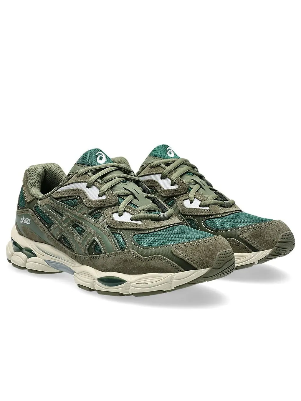 Кроссовки ASICS Gel-NYC 'Grove Olive Canvas' — изображение 3 из 7, оливковый зеленый
