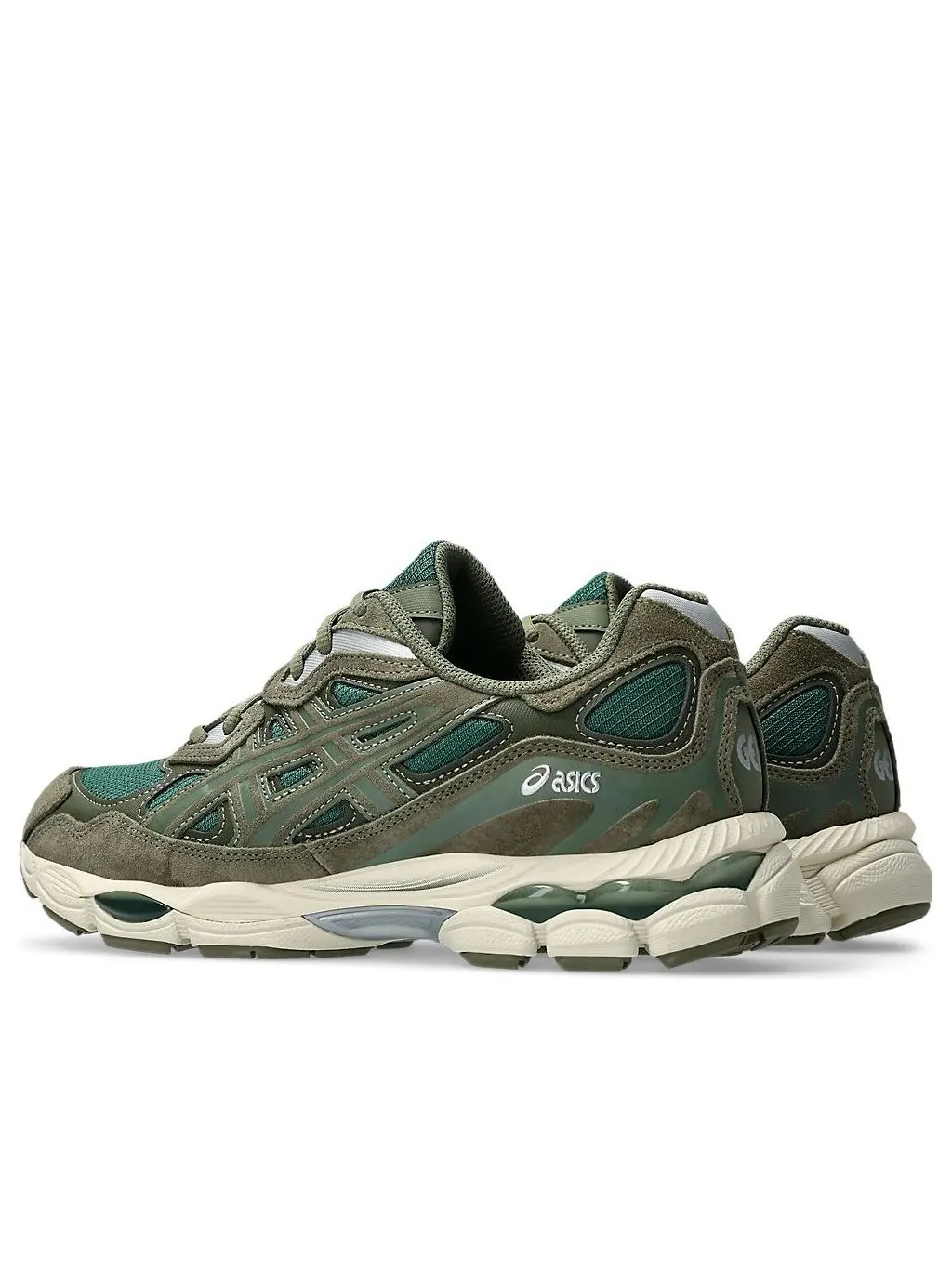 Кроссовки ASICS Gel-NYC 'Grove Olive Canvas' — изображение 4 из 7, оливковый зеленый