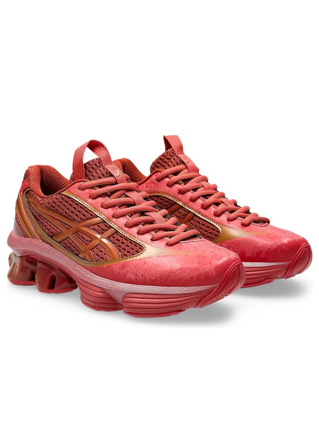 Кроссовки ASICS Gel-Kinetic Fluent US6-S 'Cayenne' — изображение 2 из 7, красный
