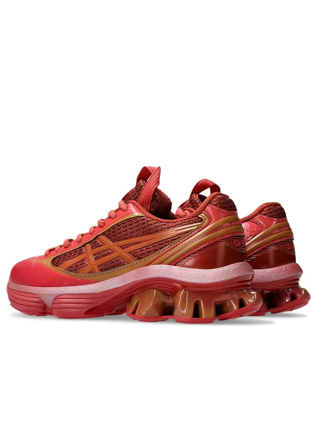 Кроссовки ASICS Gel-Kinetic Fluent US6-S 'Cayenne' — изображение 3 из 7, красный