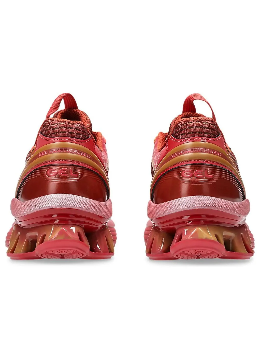 Кроссовки ASICS Gel-Kinetic Fluent US6-S 'Cayenne' — изображение 4 из 7, красный