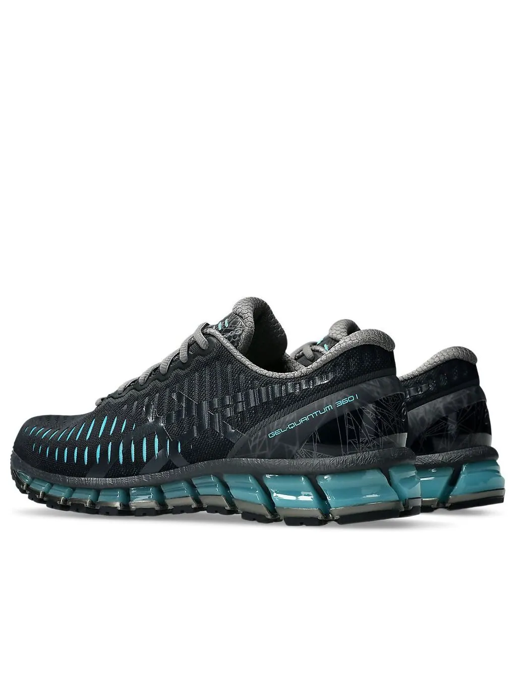 Asics Gel-Quantum 360 I 'Black Aquarium' — изображение 4 из 7, черный//серый