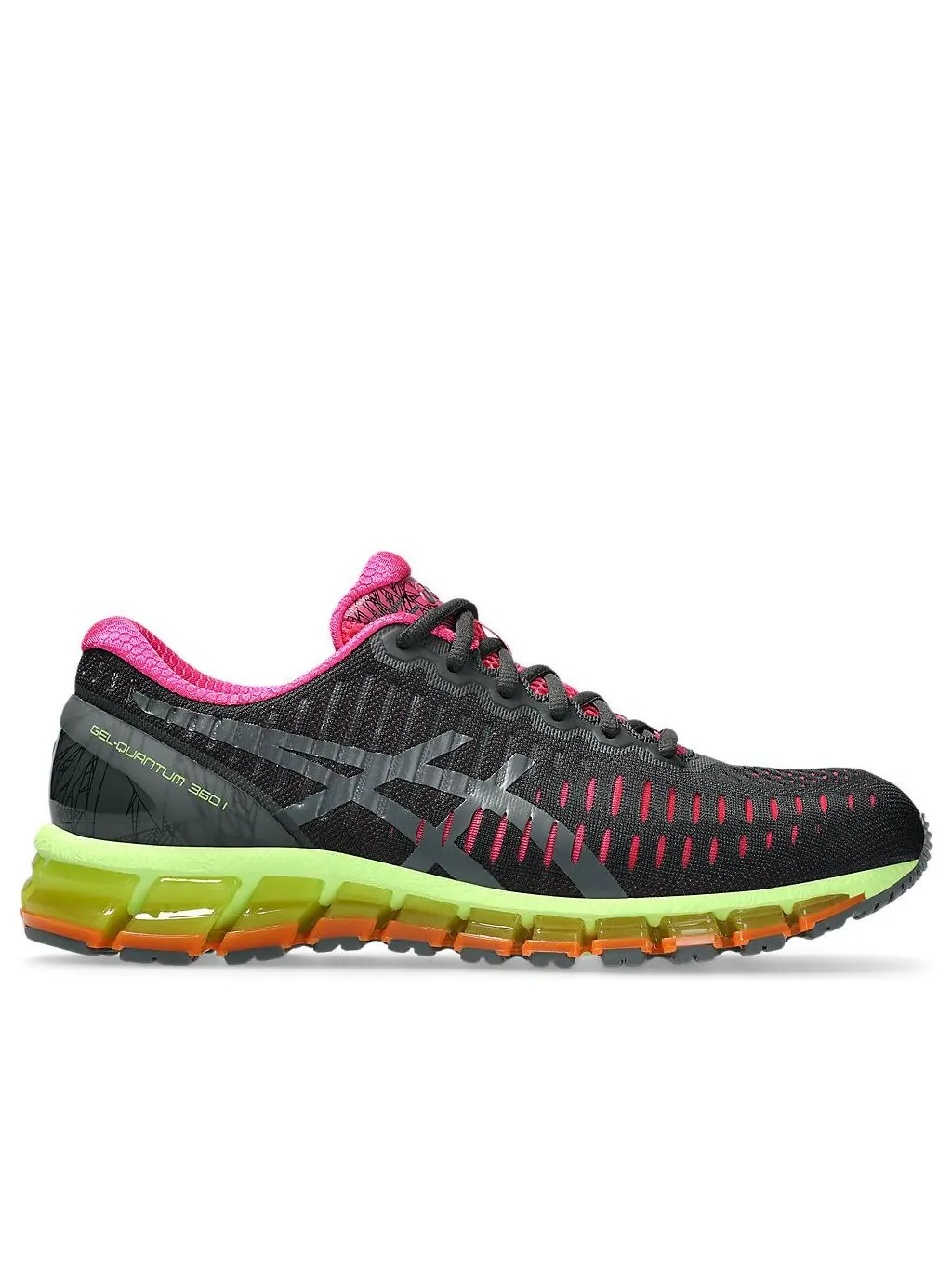 Кроссовки ASICS Gel-Quantum 360 I 'Graphite Grey Hazard Green' — изображение 2 из 6, черный