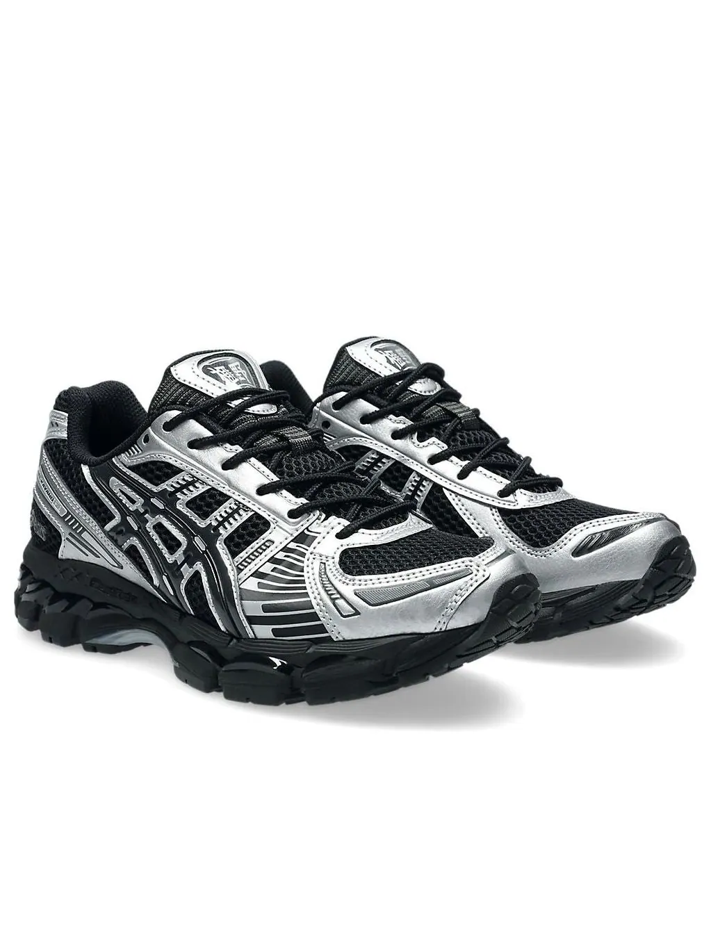 Кроссовки ASICS Gel-Kayano 12.1 'Black Pure Silver' — изображение 2 из 6, черный