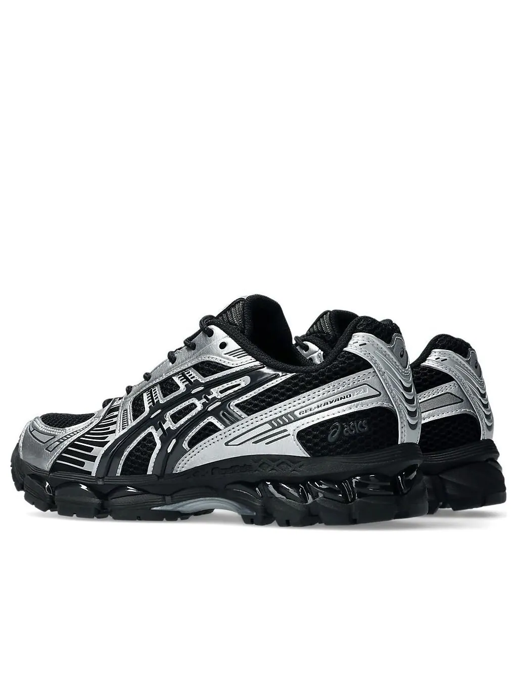 Кроссовки ASICS Gel-Kayano 12.1 'Black Pure Silver' — изображение 3 из 6, черный