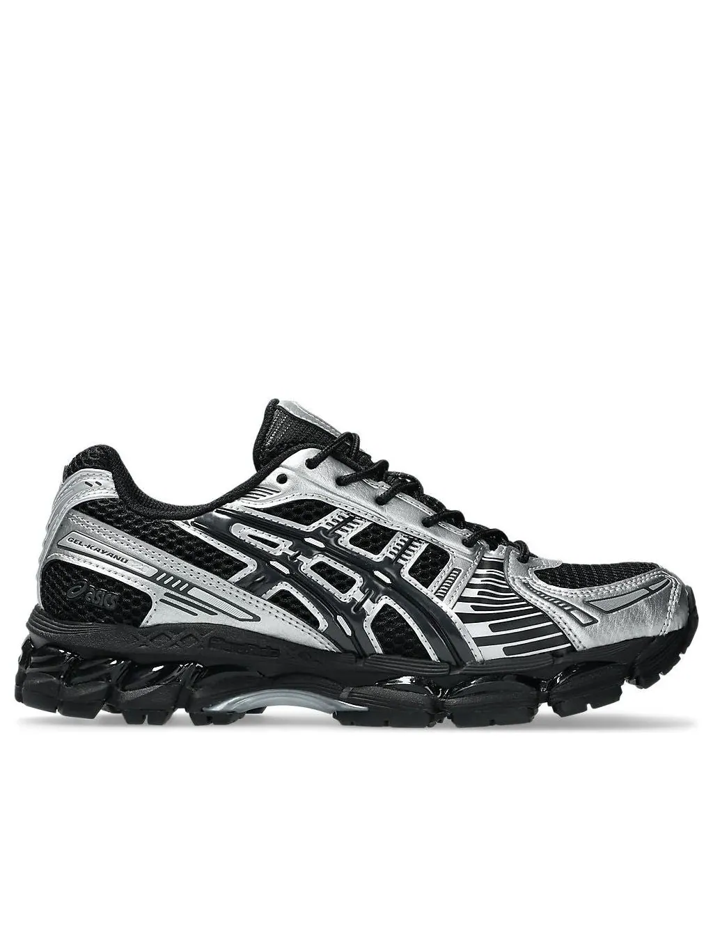 Кроссовки ASICS Gel-Kayano 12.1 'Black Pure Silver' — изображение 6 из 6, черный