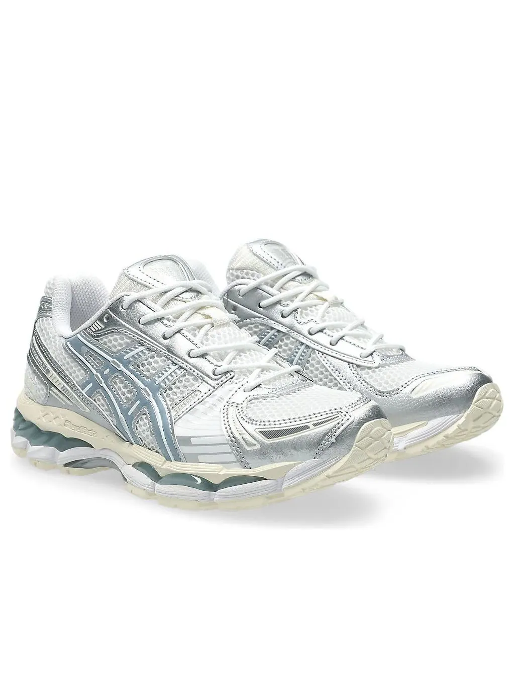 Asics Gel-Kayano 12.1 'Silver Ice Blue' — изображение 2 из 6, серебристый/синий