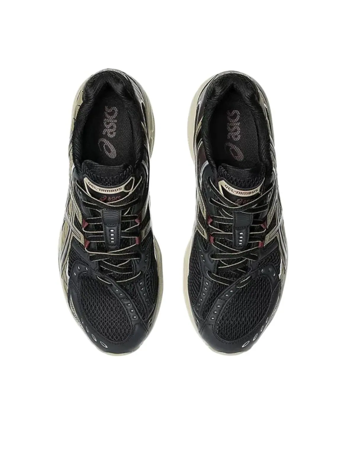 Asics Gel-Nimbus 10.1 Gore-Tex 'Black Pepper' — изображение 4 из 6, черный/хаки