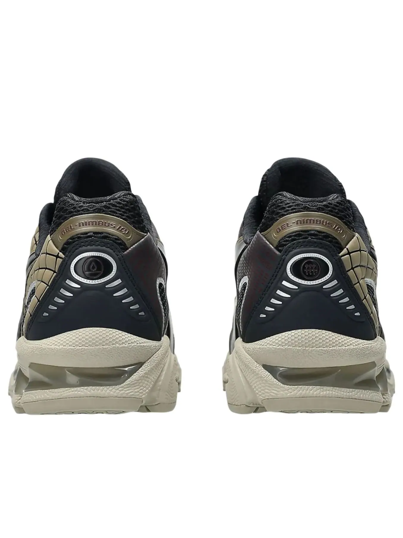 Asics Gel-Nimbus 10.1 Gore-Tex 'Black Pepper' — изображение 5 из 6, черный/хаки