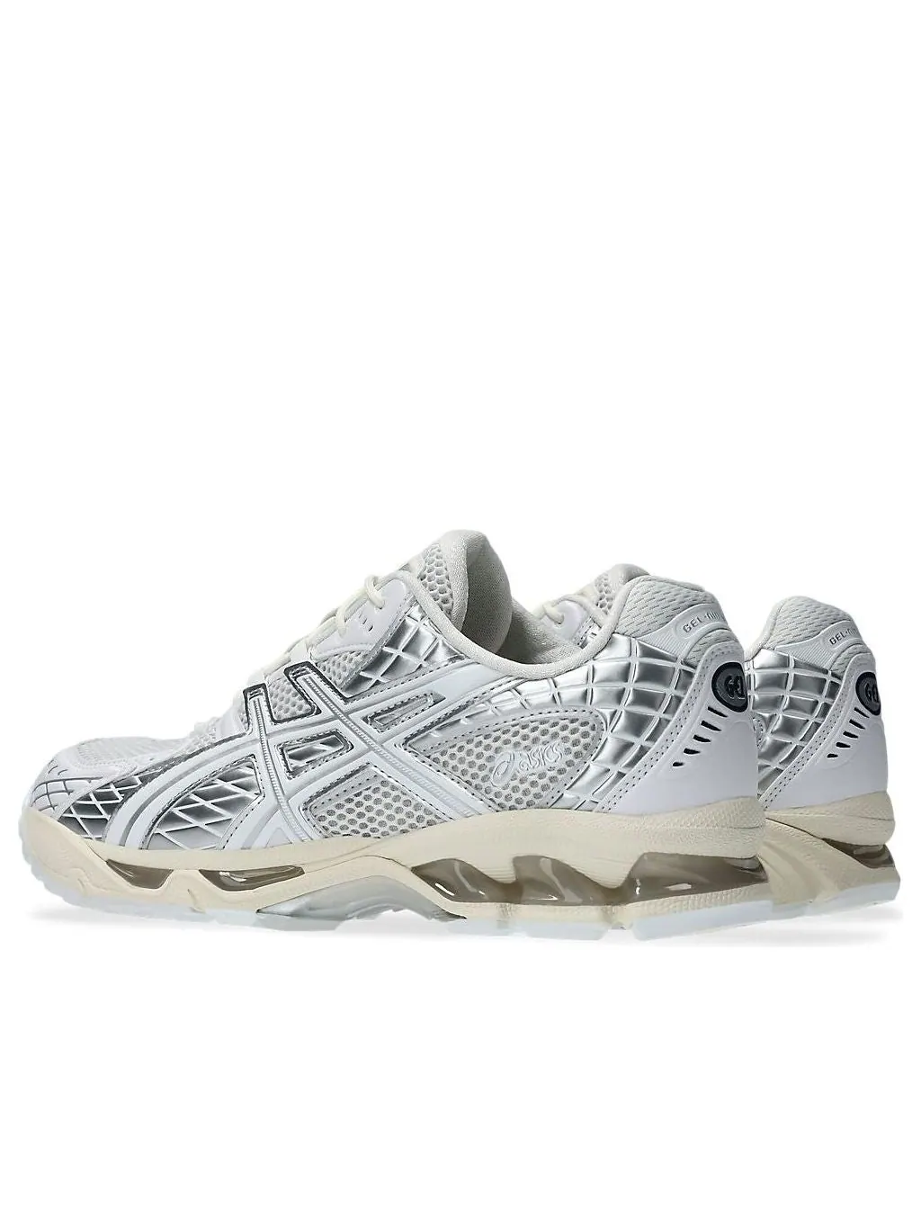 Кроссовки ASICS Gel-Nimbus 10.1 'White Pure Silver' — изображение 4 из 7, белый