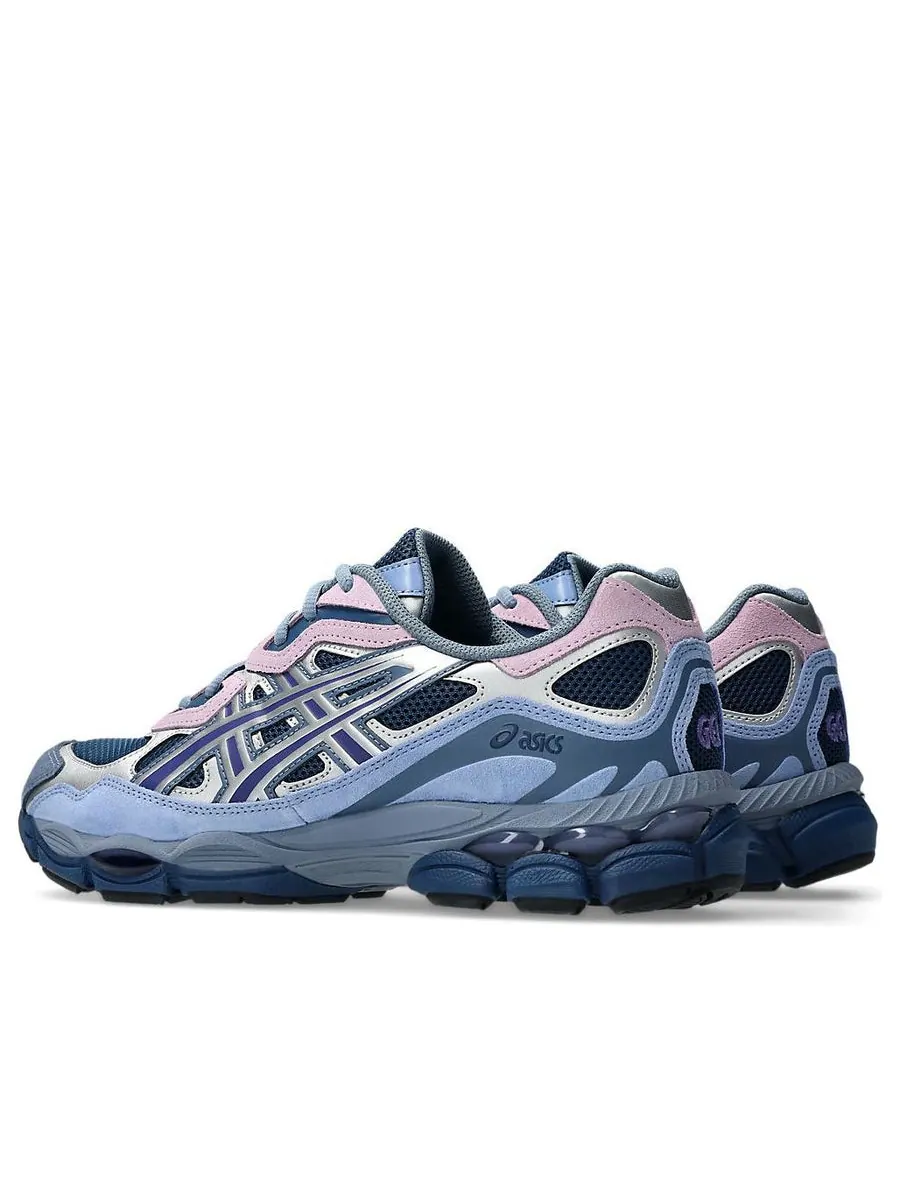 Кроссовки ASICS Gel-NYC 'Blue Pink Silver' — изображение 2 из 5, синий