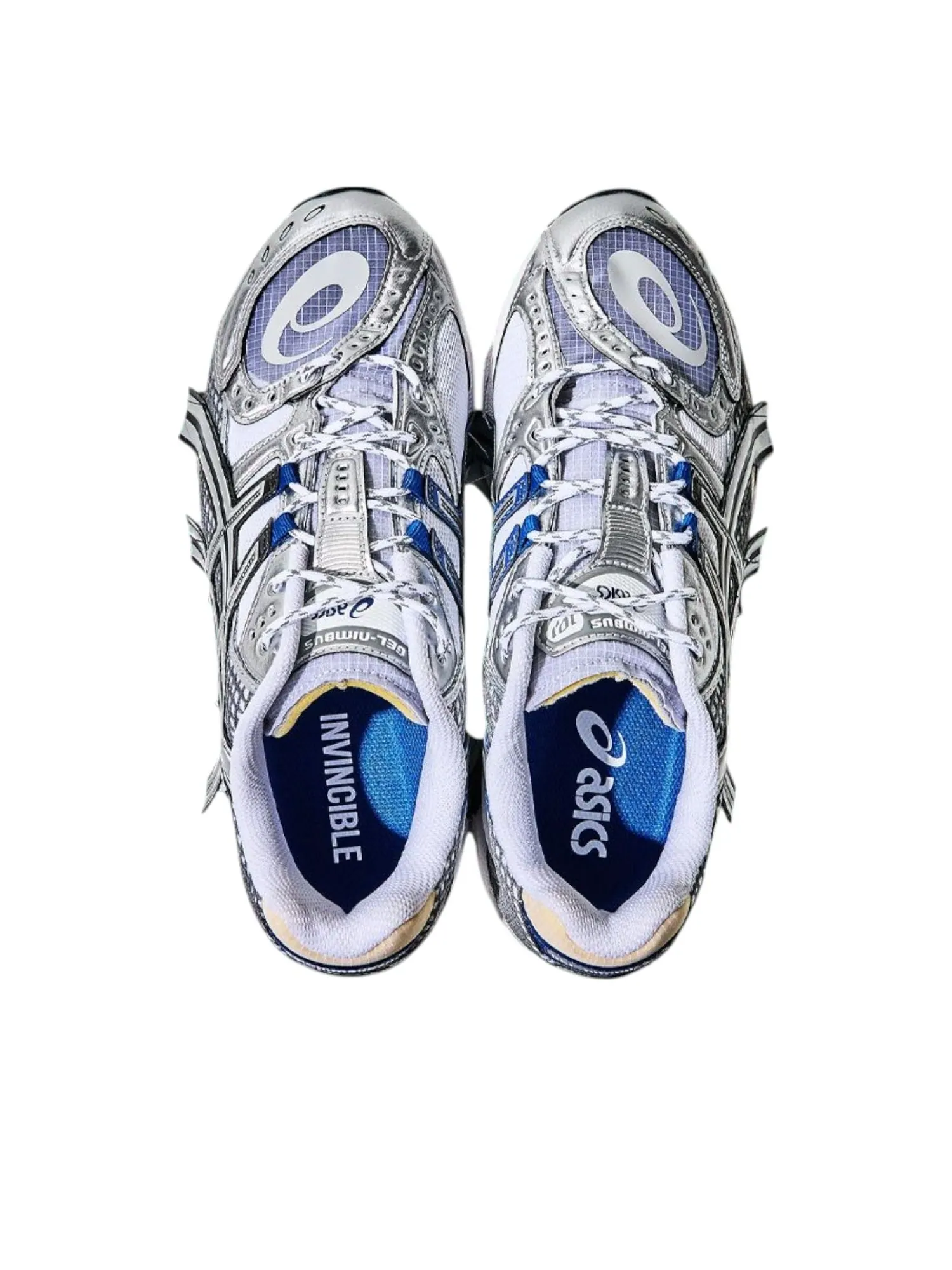 Asics x INVINCIBLE Gel-Nimbus 10.1 'HTTP 404 Pack Blue' — изображение 2 из 4, серебристый/синий