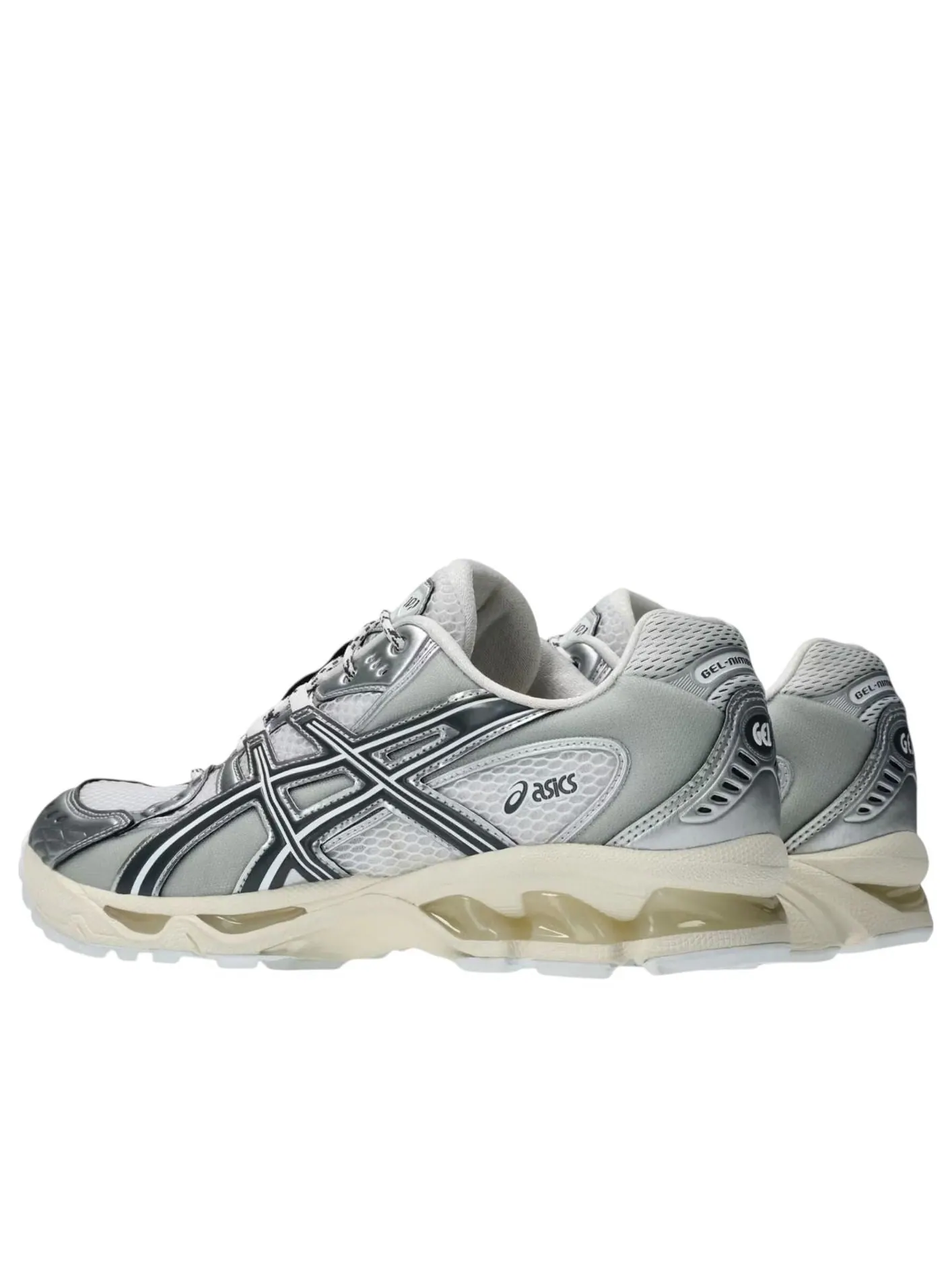 Кроссовки ASICS Gel-Nimbus 10.1 'Silver Metallic' — изображение 3 из 7, серебряный