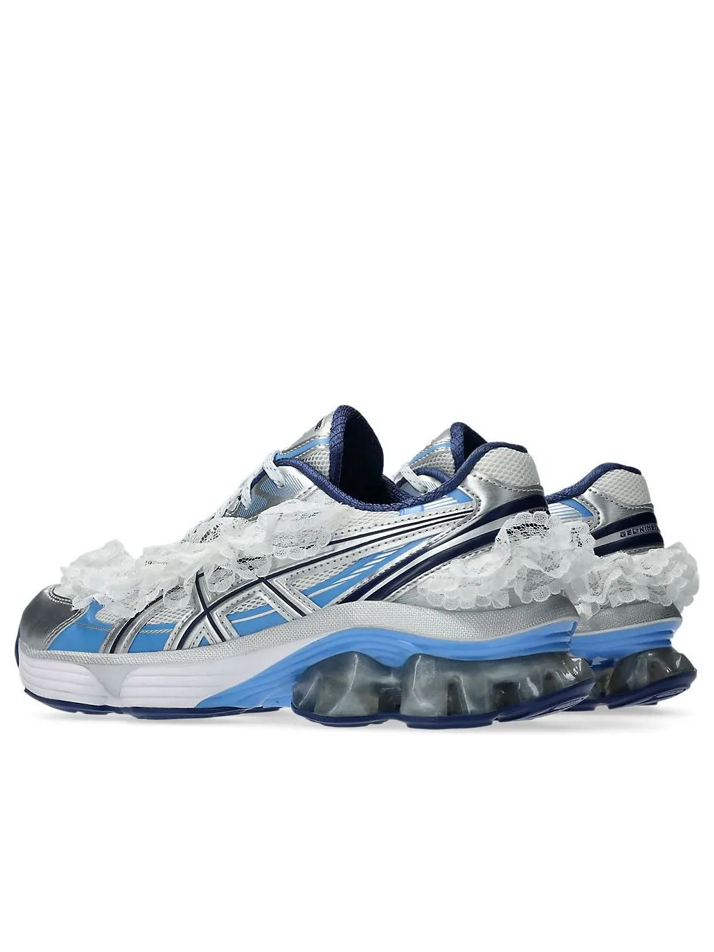 Кроссовки ASICS x Shushu/Tong Gel-Kinetic Fluent 'White' — изображение 3 из 6, серебряный