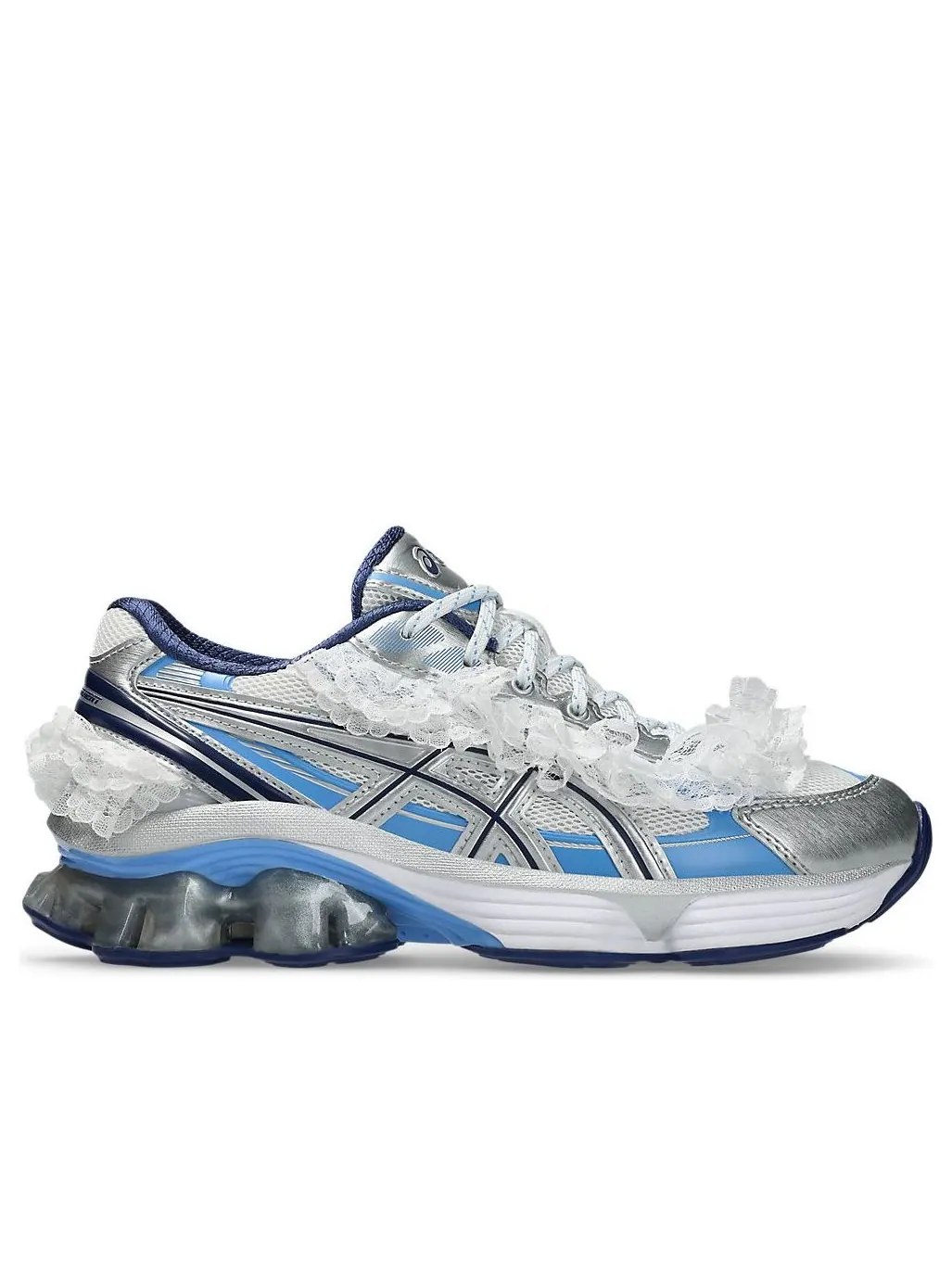 Кроссовки ASICS x Shushu/Tong Gel-Kinetic Fluent 'White' — изображение 6 из 6, серебряный