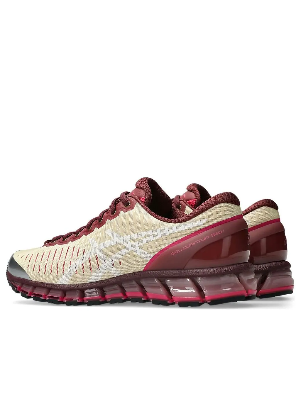 Кроссовки ASICS x Above The Clouds Gel-Quantum 360 I 'Wine' — изображение 3 из 6, красный