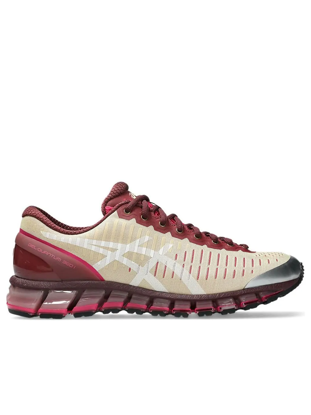 Кроссовки ASICS x Above The Clouds Gel-Quantum 360 I 'Wine' — изображение 6 из 6, красный