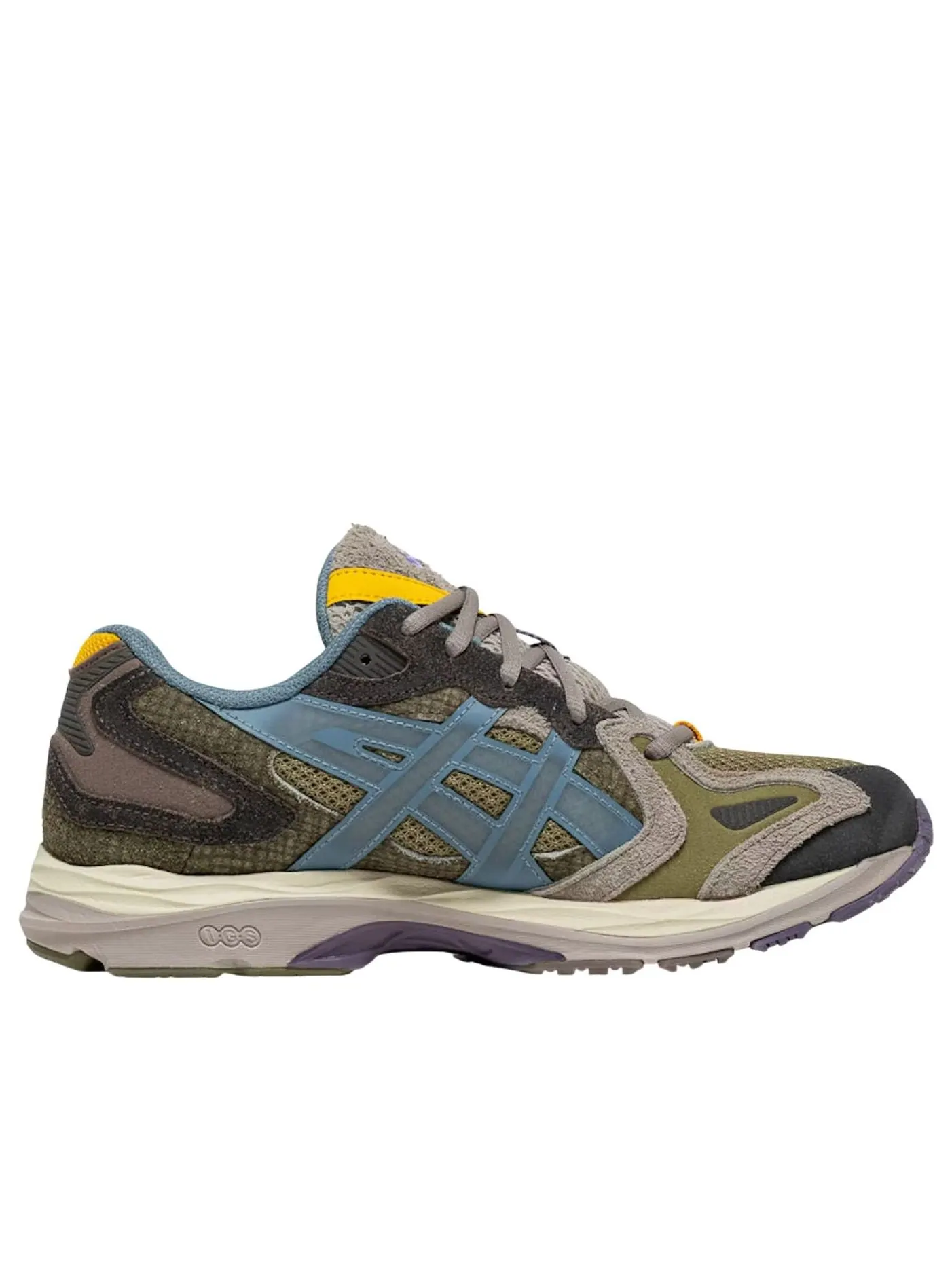 Кроссовки ASICS Gel-K1011 'Sneaker Politics Live Oak' — изображение 2 из 6, оливковый зеленый