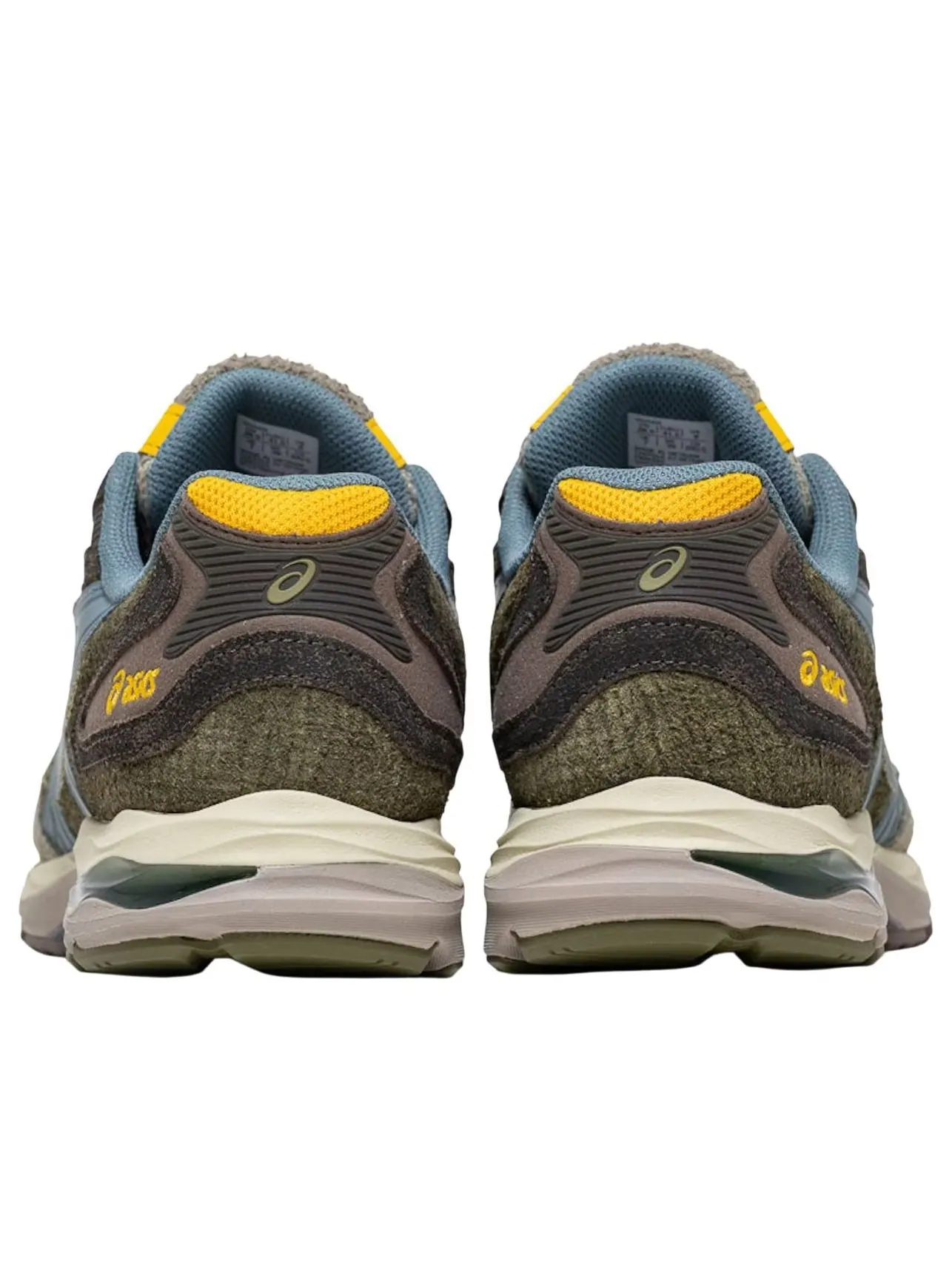 Кроссовки ASICS Gel-K1011 'Sneaker Politics Live Oak' — изображение 4 из 6, оливковый зеленый